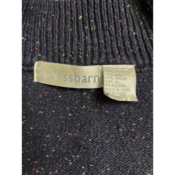 Dressbarn Women’s Size XL Green/Blue Fair Isle Turtleneck Sweater - Picture 3 of 7